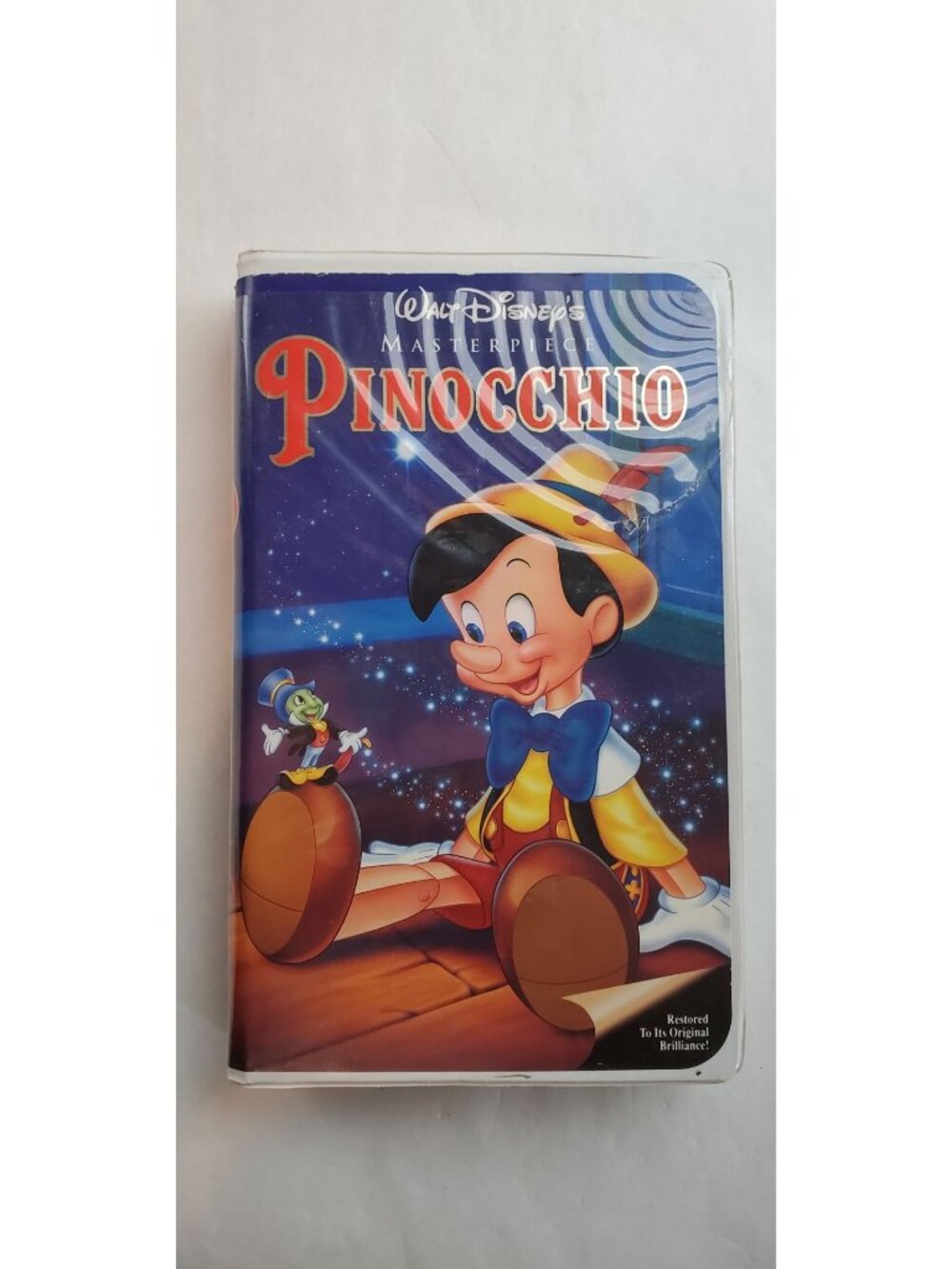 Vintage Pinocchio 1993 VHS Tape Walt Disney Masterpiece Special Edition 239